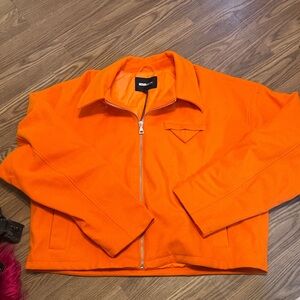 Orange men’s jacket
